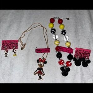 Betsey Johnson necklace earrings lot